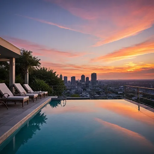 Luxury hotels in the United States with rooftop pools: elevate your stay with breathtaking views