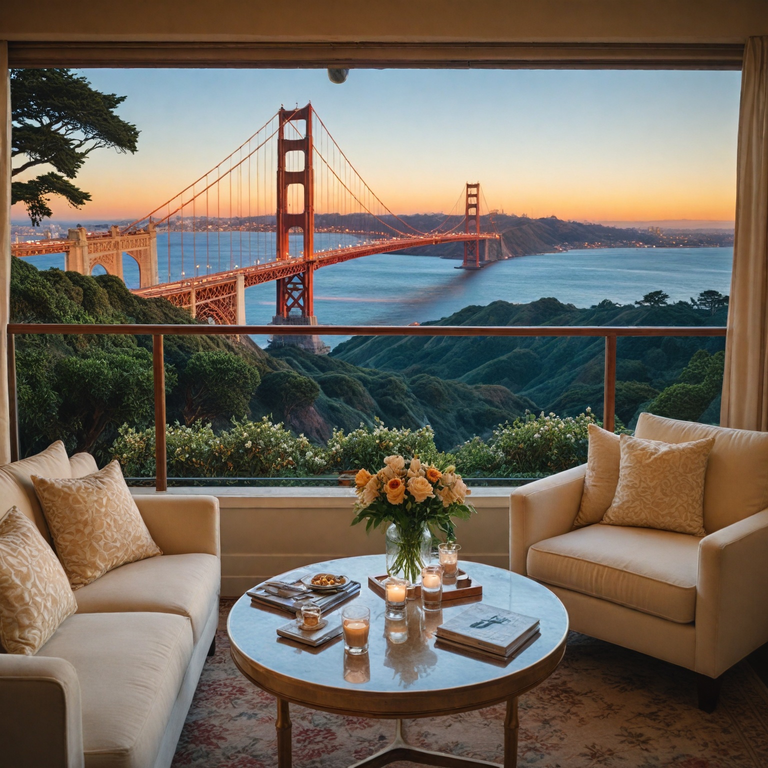 Romantic getaways in the San Francisco Bay Area: luxury stays and unforgettable experiences