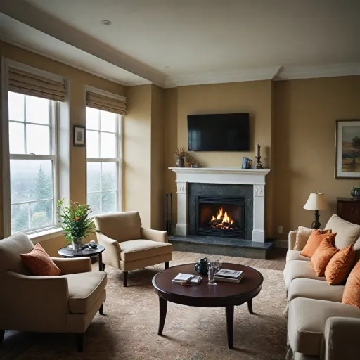 Experience warmth and elegance: selecting the perfect hotel with fireplace for your next stay