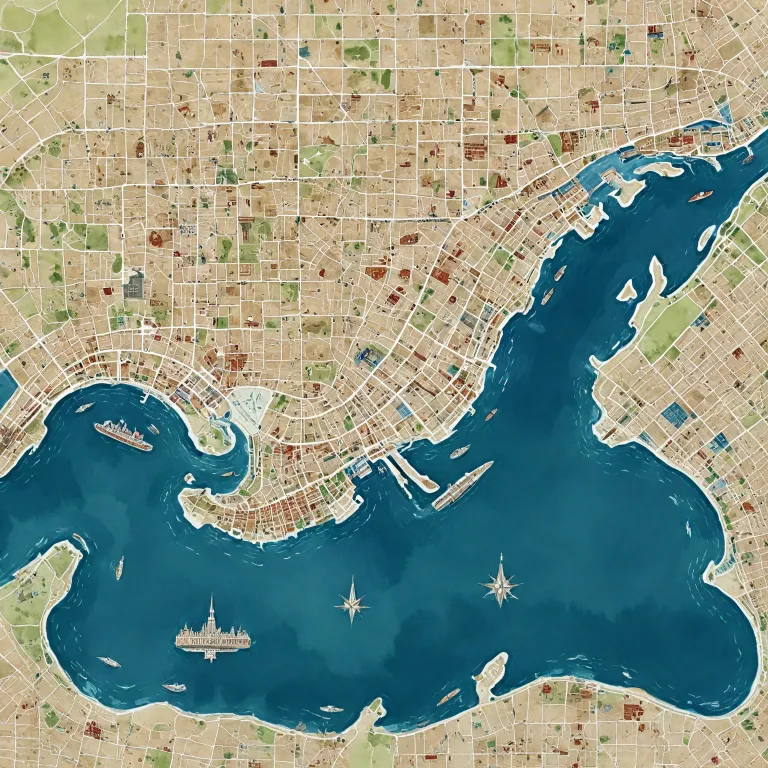 Elegant guide to the map of New Orleans hotels for a refined stay