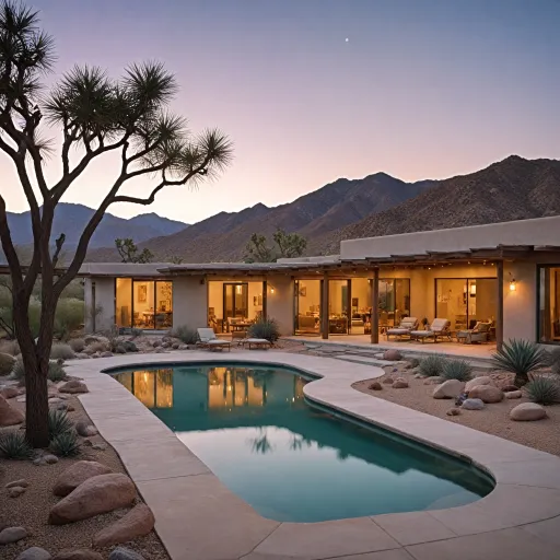 Elegant places to stay near Joshua Tree for a refined desert escape
