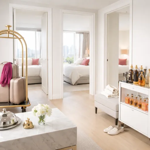 Elegant 2 bedroom hotel suites in Los Angeles for refined urban stays