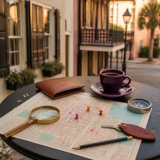 How to read a map of hotels in Charleston SC for a refined city stay