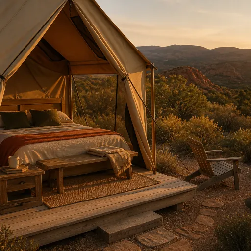 Sleeping Under Canvas: When the Boundary Between Hotel and Wilderness Disappears